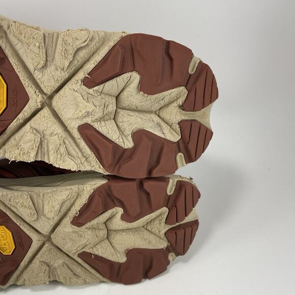 Hoka One One Anacapa Low GTX Hiking Sneakers Women Size 9 B Cherry Rust Red - Picture 9 of 12